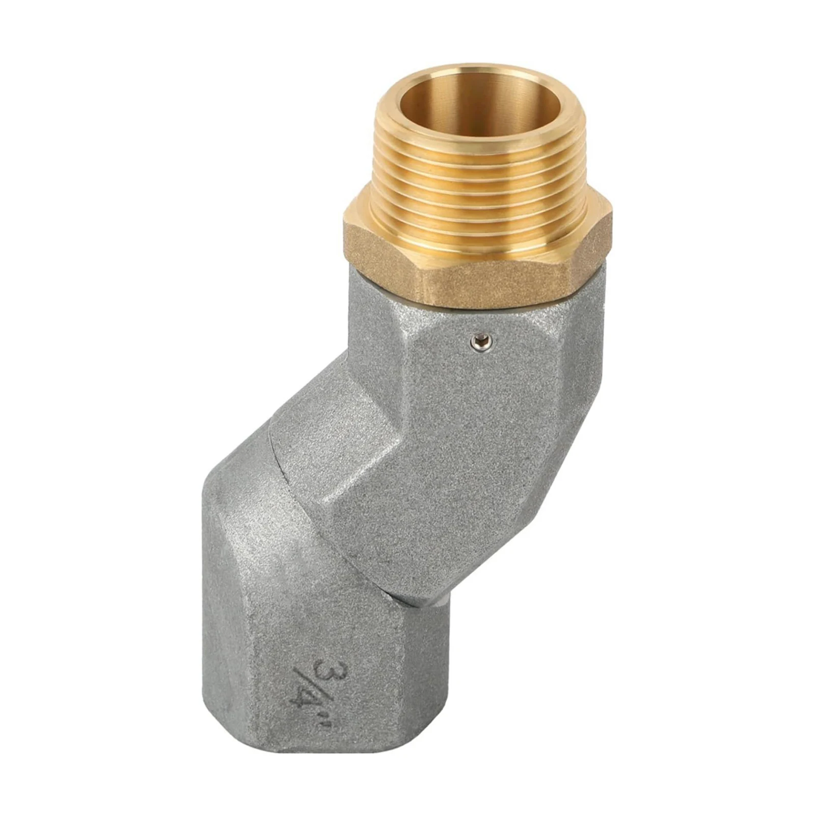 Fuel Hose Swivel 3/4-inch NPT 360 Rotating Connector For Fuel Transfer Hose Swivel Zinc Alloy Fuel Hose Swivel Fitting Adapter