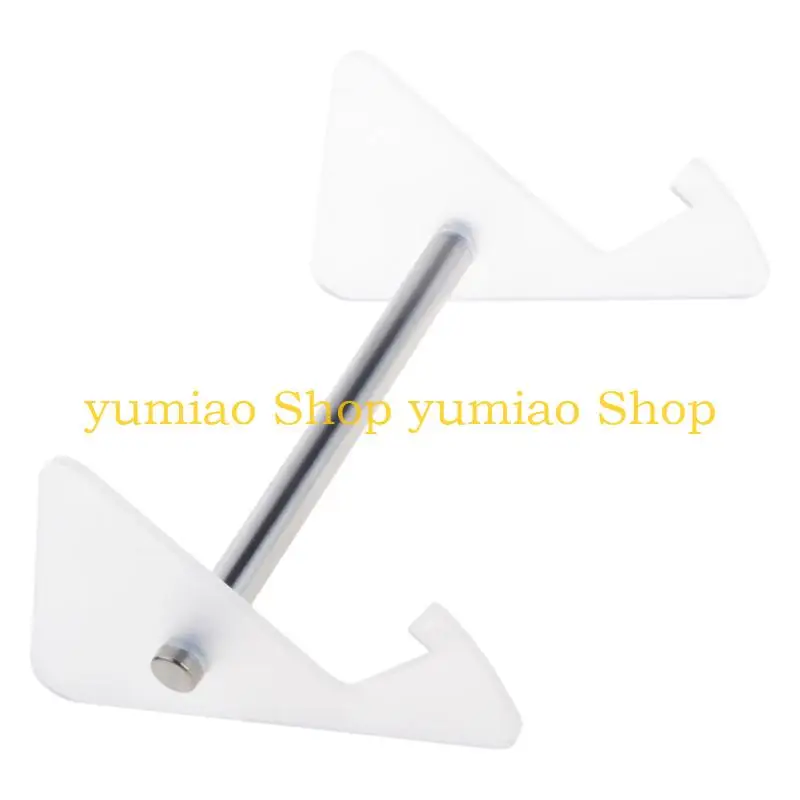587B Acrylic Keyboards Shelf Iron Supported Detachable Structure For Workspaces Organization
