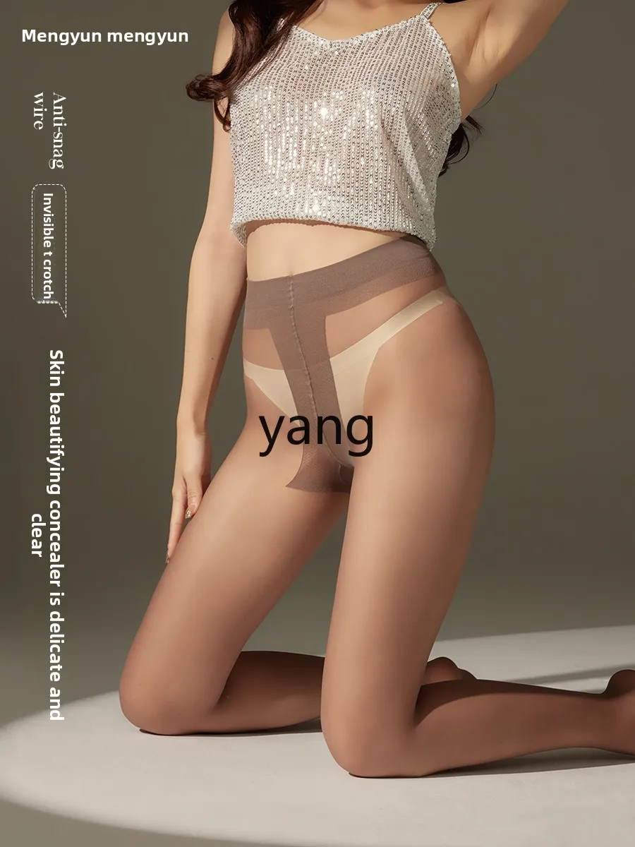 CX summer ultra-thin T crotch ultra-thin and non-marking anti-hook pantyhose