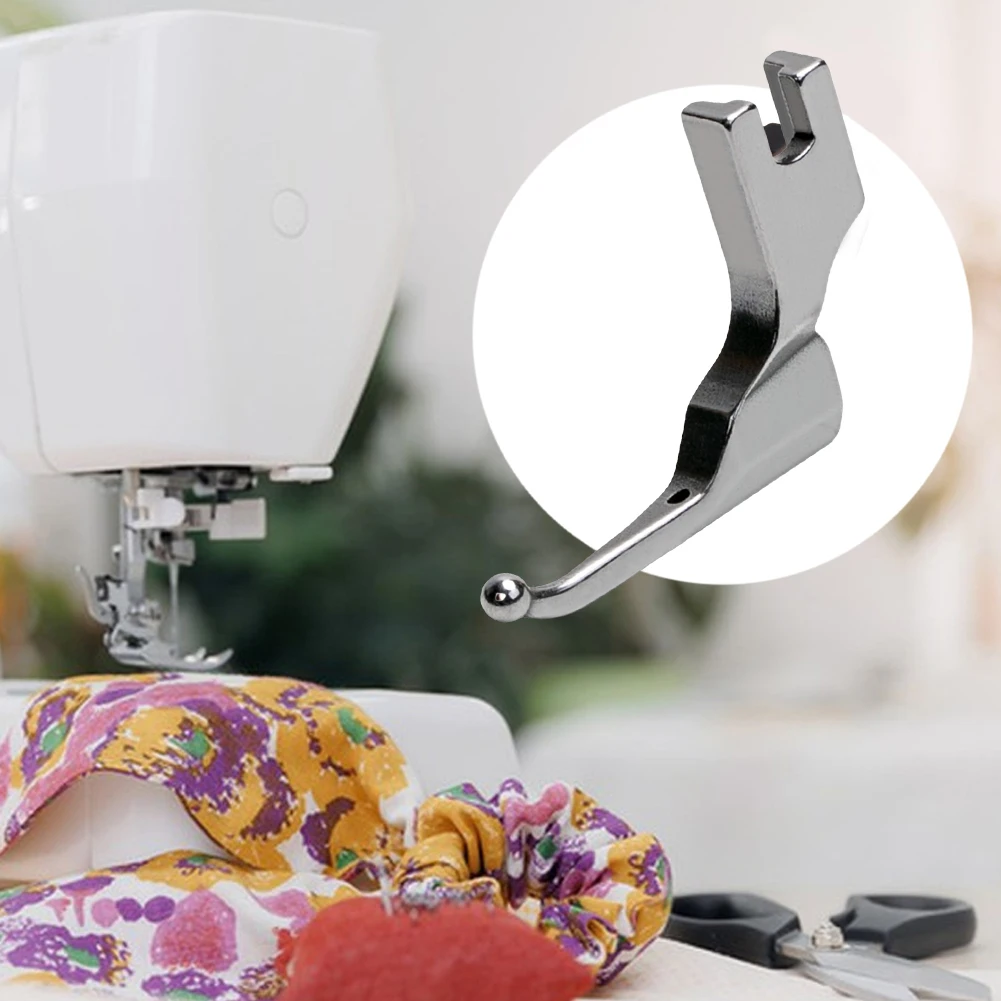 

P369 Wedding Dress Fashion Fabric Fixed Presser Foot Bead Sequin Special Presser Foot All Steel Wedding Dress Presser Foot