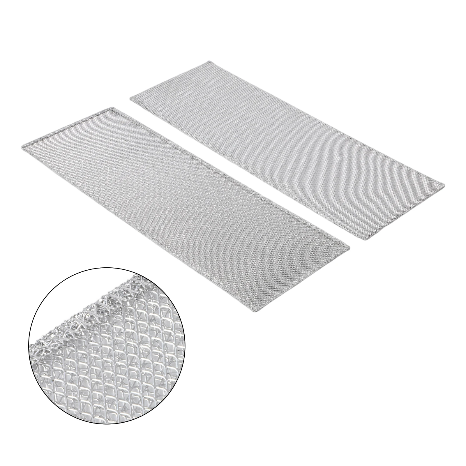 2PCS Aluminum Grease Filter Air Circulation 16-15 16 X 5-7 8 X 1 8 Aluminum Range Hood Filter Direct Replacement For 99010370