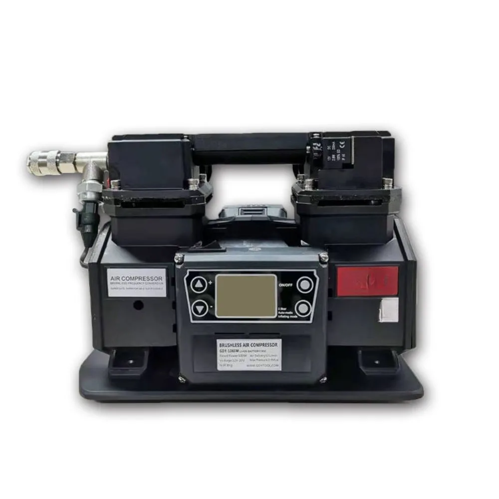 

Suitable for GDY-1060M portable 12V DC cordless car battery air compressor 18V lithium battery silent power tool, suitable for D