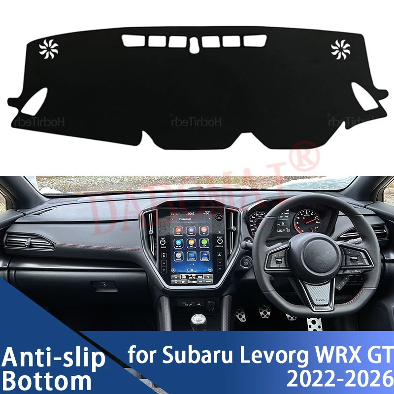 For Subaru Levorg WRX GT Wagon VN 2022-2026 Car Dashboard Cover Dash Board Mat Carpet Pad Sunshade Cape Cushion