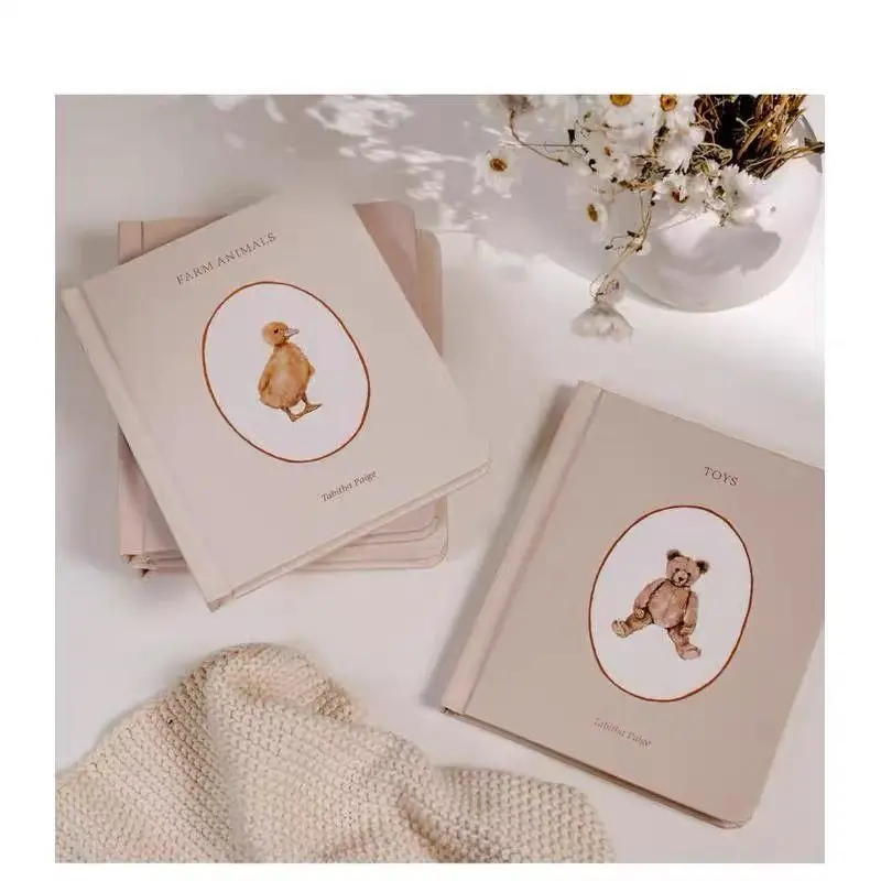 Our Library, Our Little Library, is an original English cardboard book for early childhood education and cognitive books