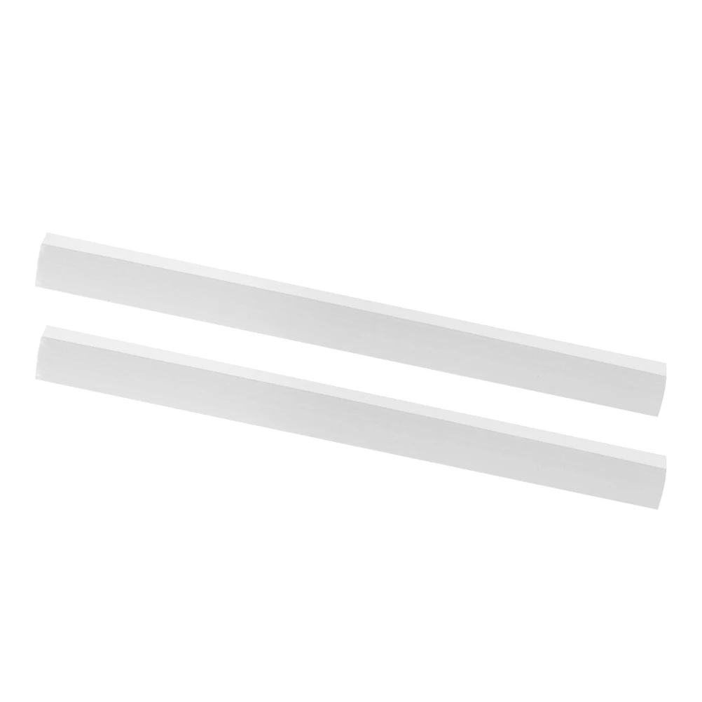 

2 Pcs Part Dustpan Accessories Lip Replacement Parts Only Rubber Edge Accessory