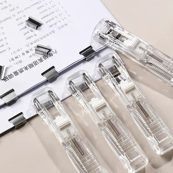 פלסטיק נייר קלסר קליפ להתקין לפרק כלי מיני קלסר משרד סיכות ספקי עקידת משרד קליפ מהדק אביזרים