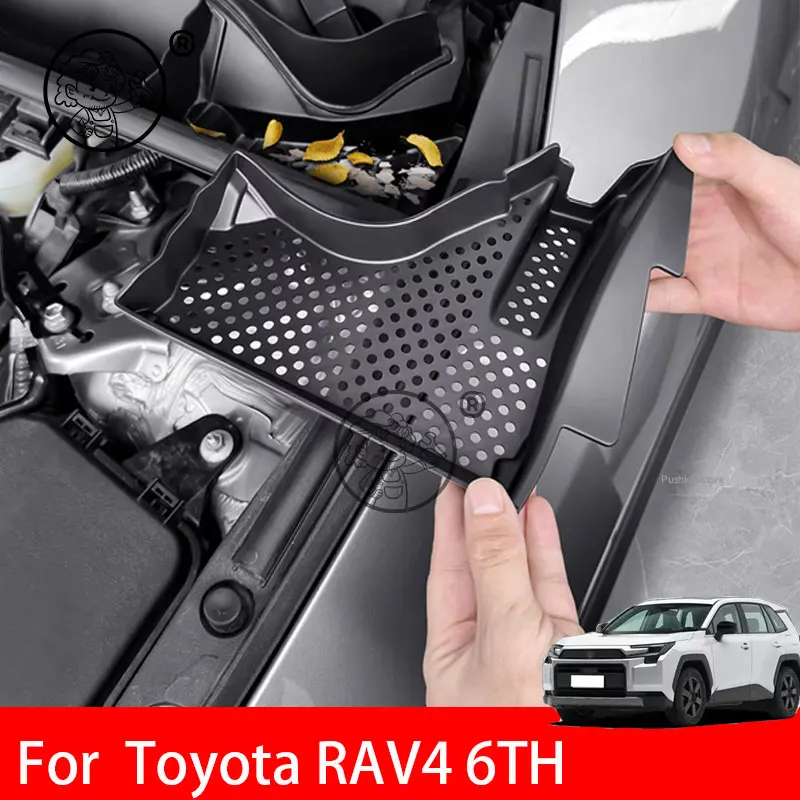 For Toyota RAV4 XA60 6TH 2026 2027 Car Style Engine Cabin Filter Air Vent Outlet Intake Hood Exhaust Mask Cover Accessories