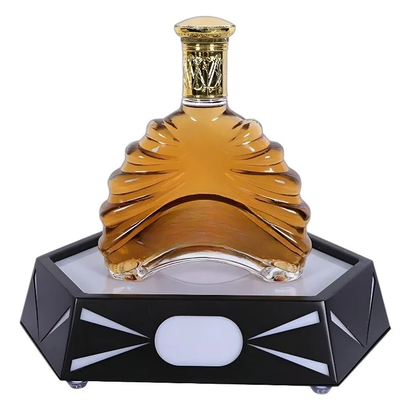 LED luminous seat bar foreign metal rack KTV foreign champagne base hexagonal display stand