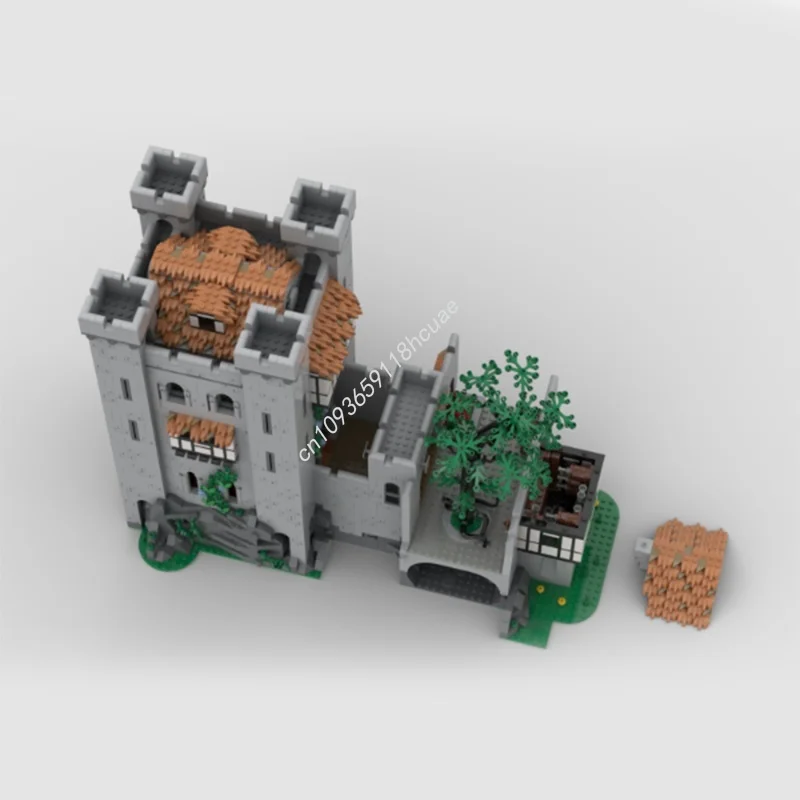3962 pçs moc leão cavaleiro castelo expansão o modelo blocos de construção presentes natal construção diy brinquedos criativos idéia tijolo