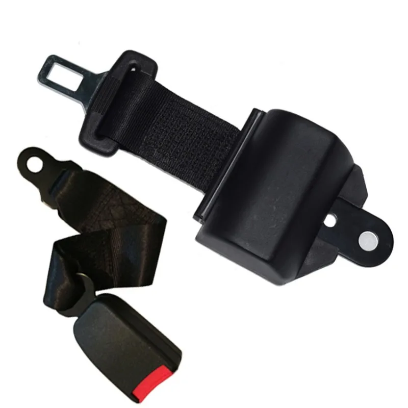 Universal Two-point Self-locking Safety Belt Winding Two-point Telescopic Safety Belt Adjustable & Seat Belt Accessories