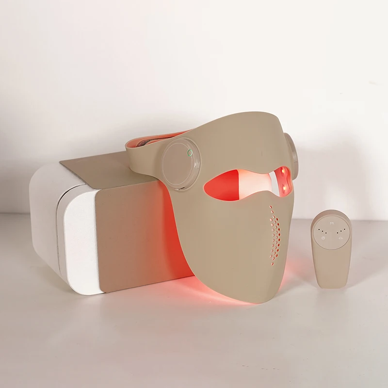 New Light Emitting Diode Mask Phototherapy Silicone Mask Light Emitting Diode Mask