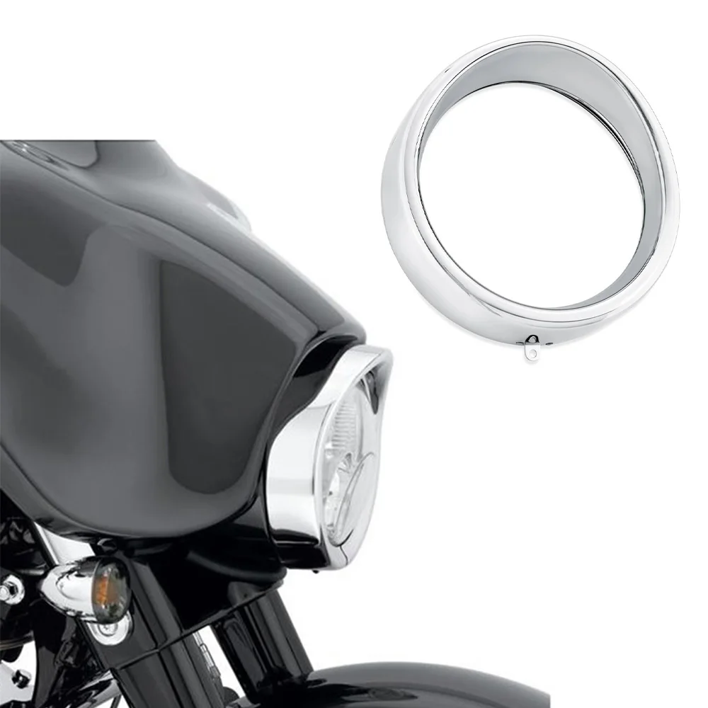 

Мотоциклетный 7-дюймовый козырек в стиле фар, тройное кольцо для Harley Davidson Softail FLSTC FLSTF FLSTFB FLSTFB 1994-2017 FLRT 2015up