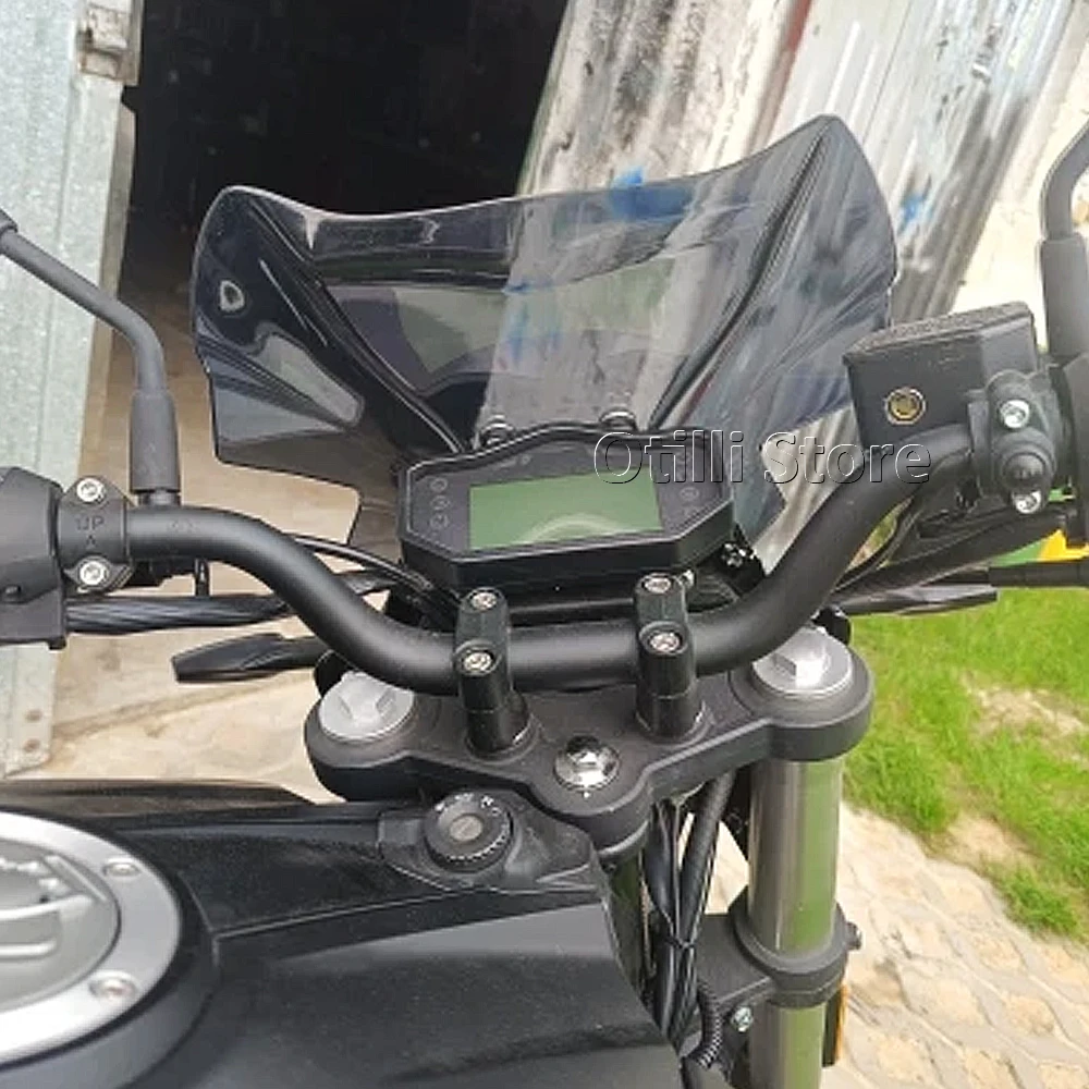 New Motorcycle Accessories Windshield Windscreen Wind Shield Deflectore For KEEWAY RKF 125 RKF125 2018 2019 2020 2021 2022