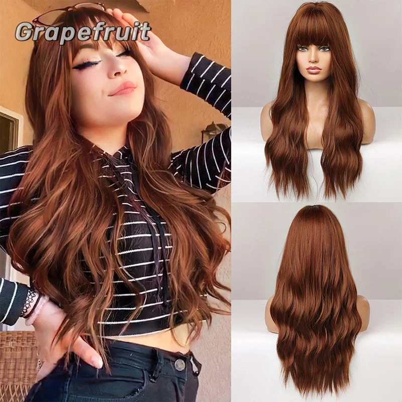 Long curly hair cosplay high temperature silk wig women full head
