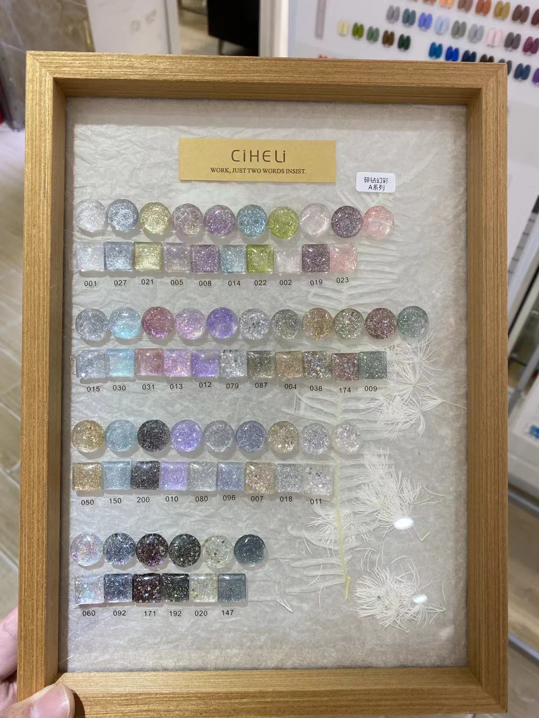 36 Colors 24 Colors Multicolor Broken Diamond Flash Nail Gel Set 2025 New French Style HEMA-Free TPO-Free UV Gel for Nail Salon
