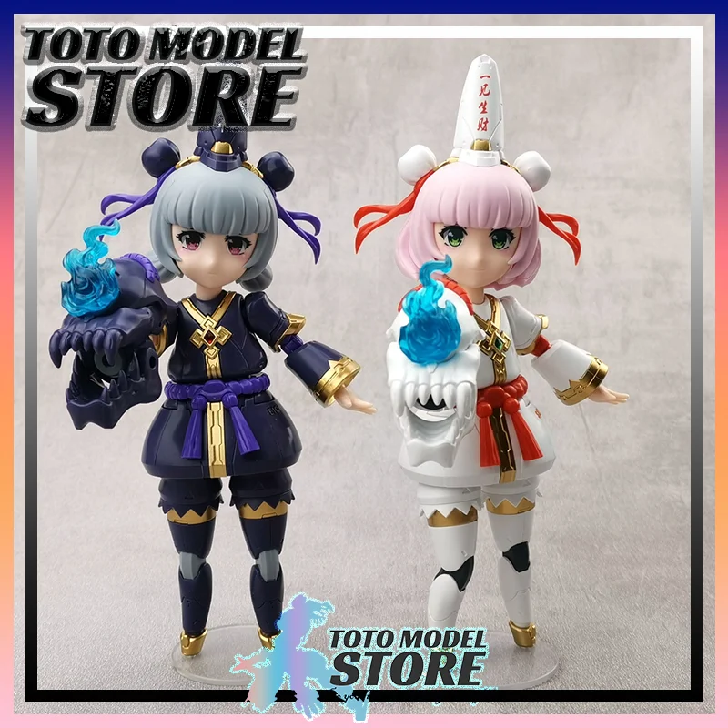 

[In-Stock] Cyber Forest Fantasy Girls Mad Wolf CF06 Carolina WolfGirl Mobile Suit Anime Action Figure Assembly Model Kit