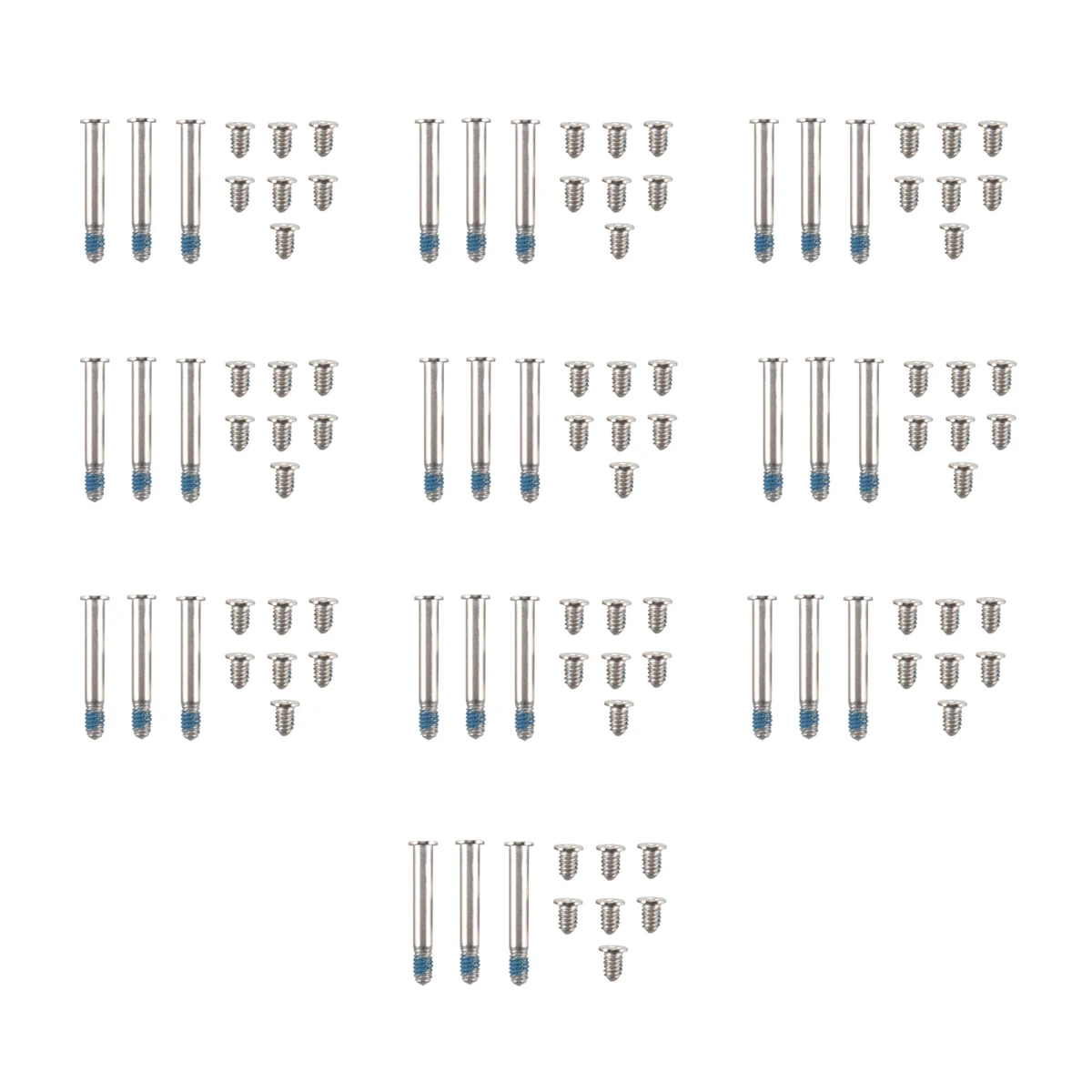 下部ネジカバーセット,13インチ,15インチ,a1278,a1286,a1297,a1297,100個,2008-2012
