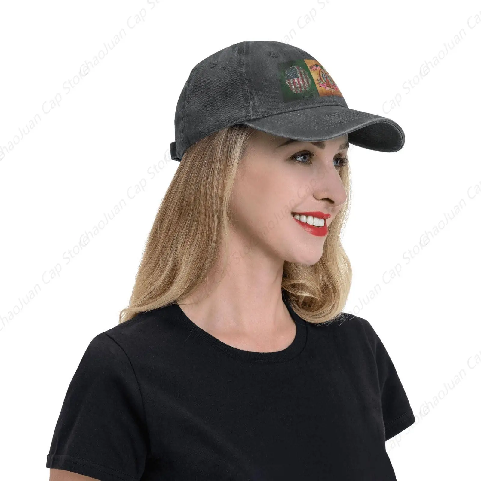 Mexico Hat for Men Women Adults, Adjustable Mexico Baseball Cap image 6