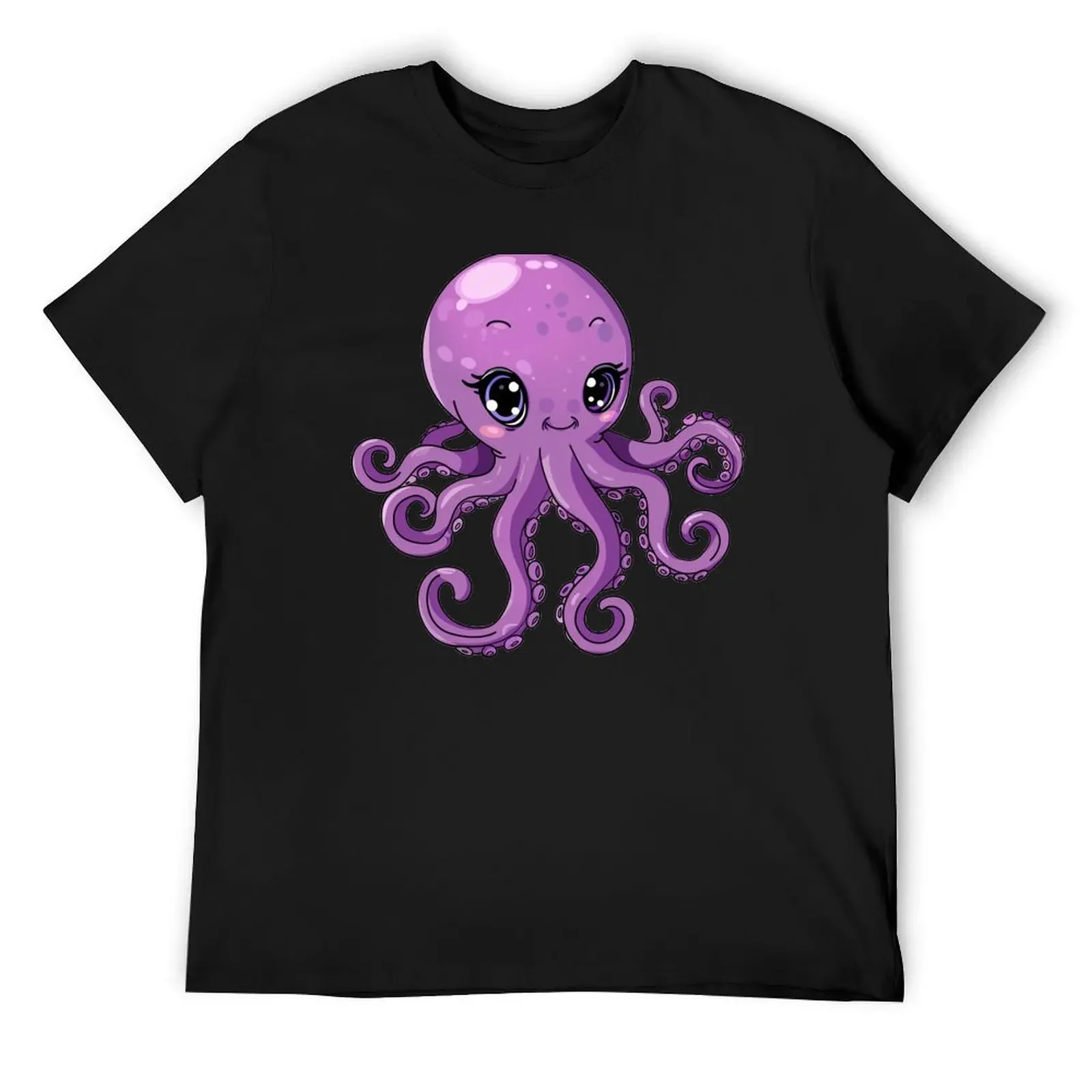 

Cute Octopus T-Shirt oversized t shirt clothes Personalized t-shirt t shirt men