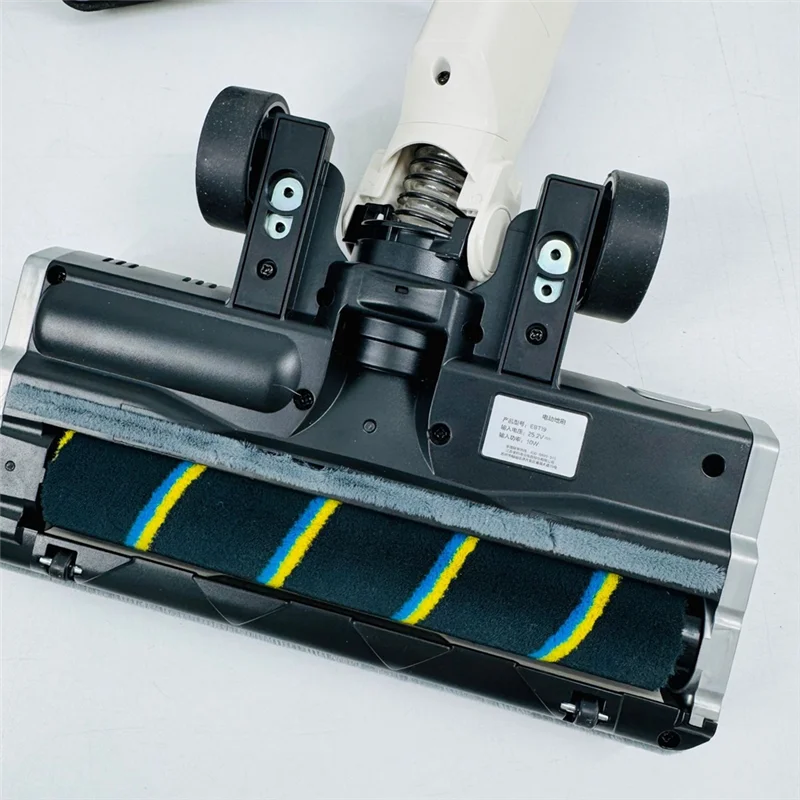 WHYY-Electric Floor Brush Head With LED Dust Light For Midea P7/P7MAX/P7FIEX/Z7 Complete/Q3/Q8/V5/VSS5800/VSS7700 Accessories Ki