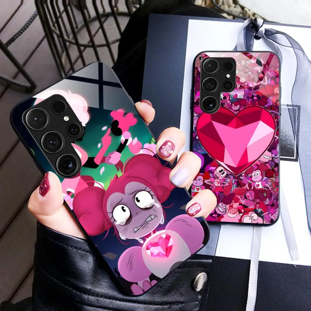 Steven Universe Spinel Phone Case for Samsung Galaxy A56 55 54 53 52 51 36 35 34 23 16 15 5G Glass Protective Cover