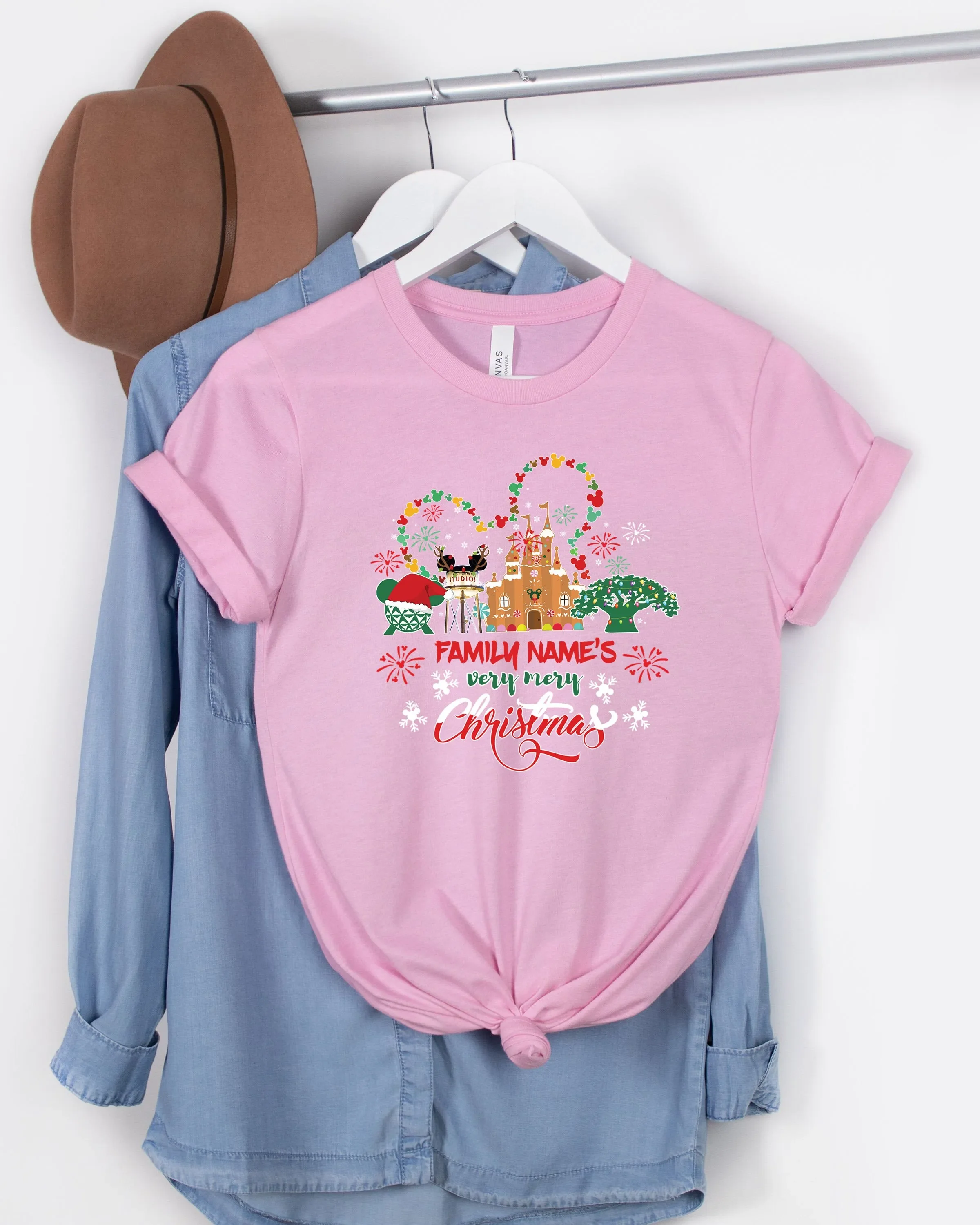 Merry Christmas Family Matching T shirts I Events Shirt for Youths Toddlers Infants