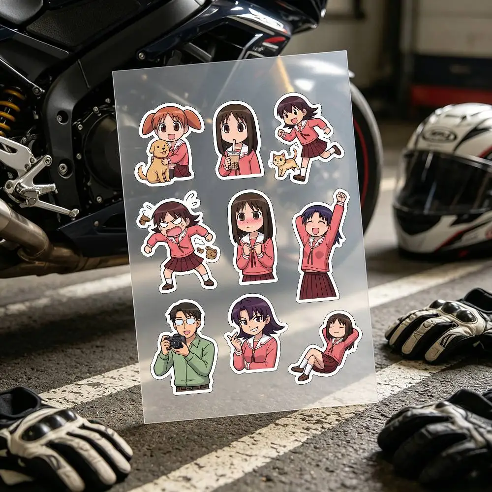 Azumanga Daioh Stickers Auto Body Bumper Windows Motorcycle Laptop Walls Vinyl Decal Car Tuning Accessories
