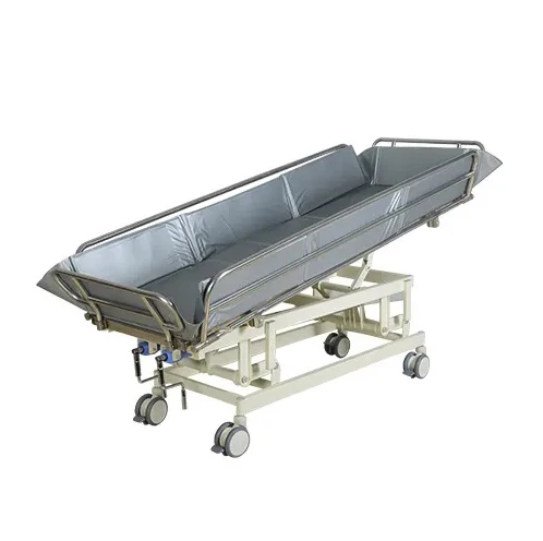 Adjustable Multi-Function Medical Shower Bed For Hospital Patients' Hygiene