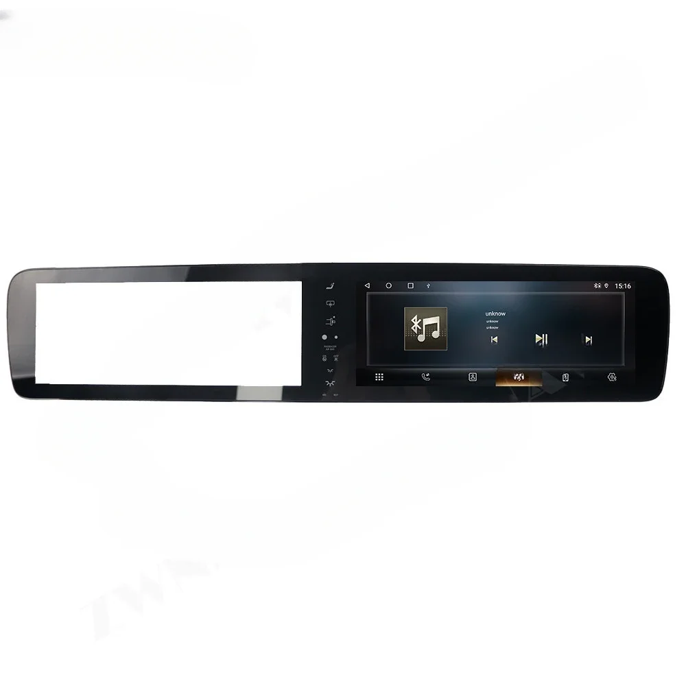 W222 Modified 14-17 Panoramic Android Large Screen Car Navigator with Striped Screen All-in-One Machine