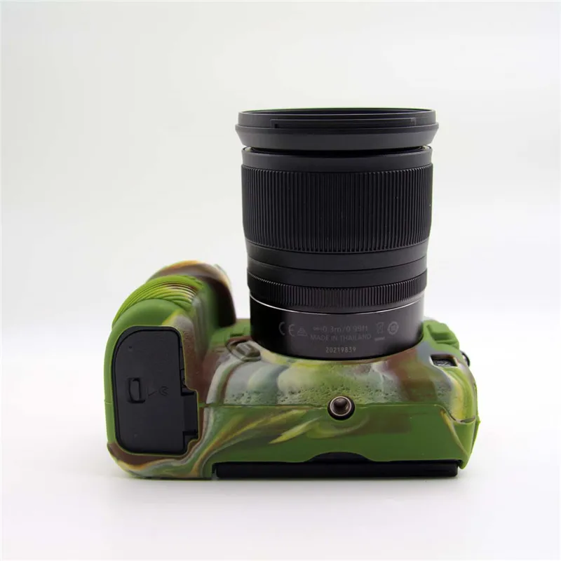 

Silicone Case Skin Cover For Nikon z6ii z7ii z5 camera SLR protective cover silicone cover Camera Bag + free tempered film