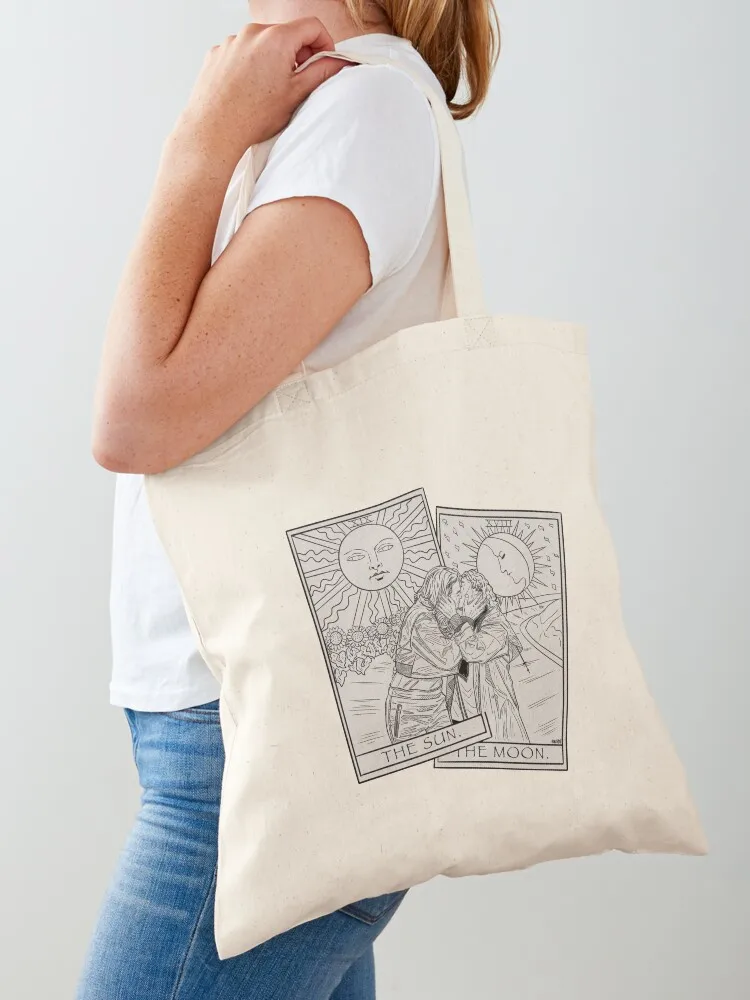 Villaneve Tarot Card Tote Bag large tote bag woman shopping bag Women bags Canvas Tote