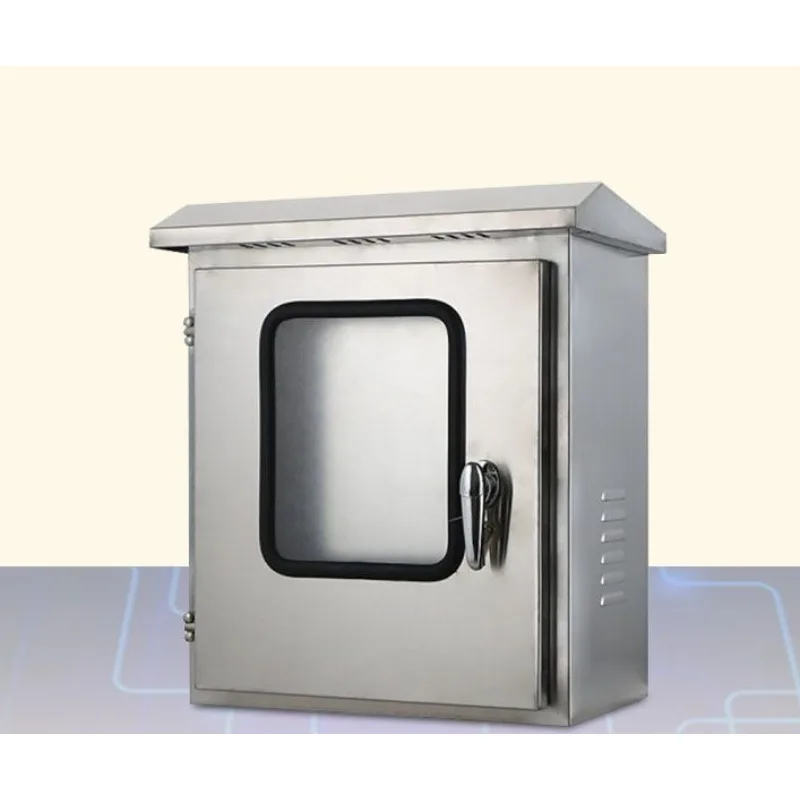 Double-layer door matching box 201 waterproof inner and outer doors light and dark control box outdoor rainproof