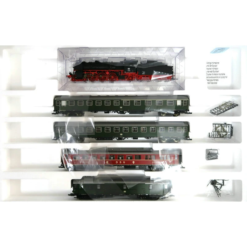 New Train Model ROCO HO 1/84 BR18 Digital Sound Five-piece Set 51313 Rail Car Hot Wheels Premium