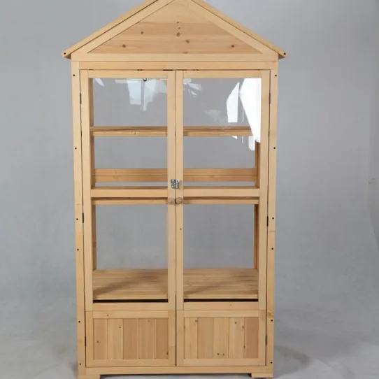 

Outdoor solid wood sunshine rainproof and preservative planting vegetables and fruits