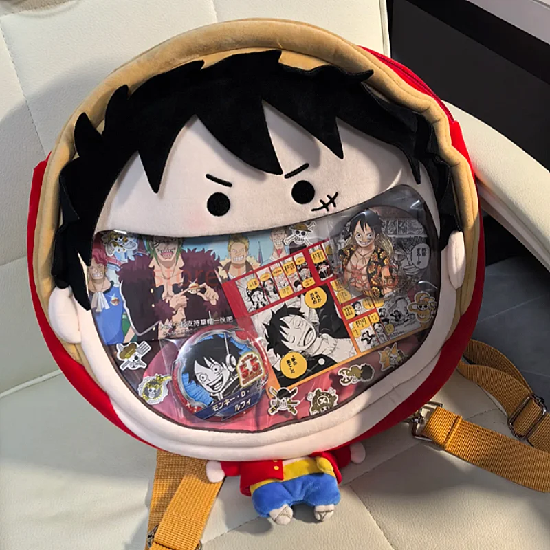 

Оригинальная цельная фигурка Uwa Seriesanime Monkey.D.Luffy, сумка через плечо, Painful Package Kawaii, рюкзак для косплея, игрушки, подарок на день рождения