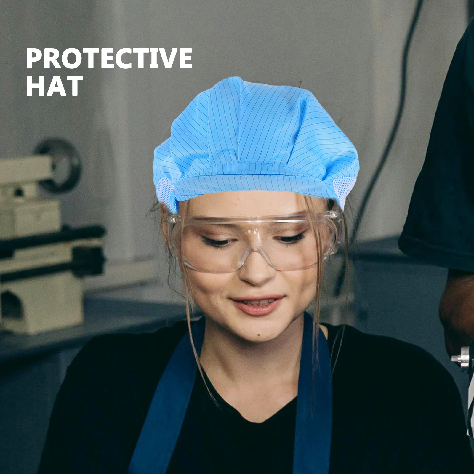 

Anti-Static Working Breathable Protection Beanie For Restaurant Chef Practical Washable Reusable Hair Hat Kitchen