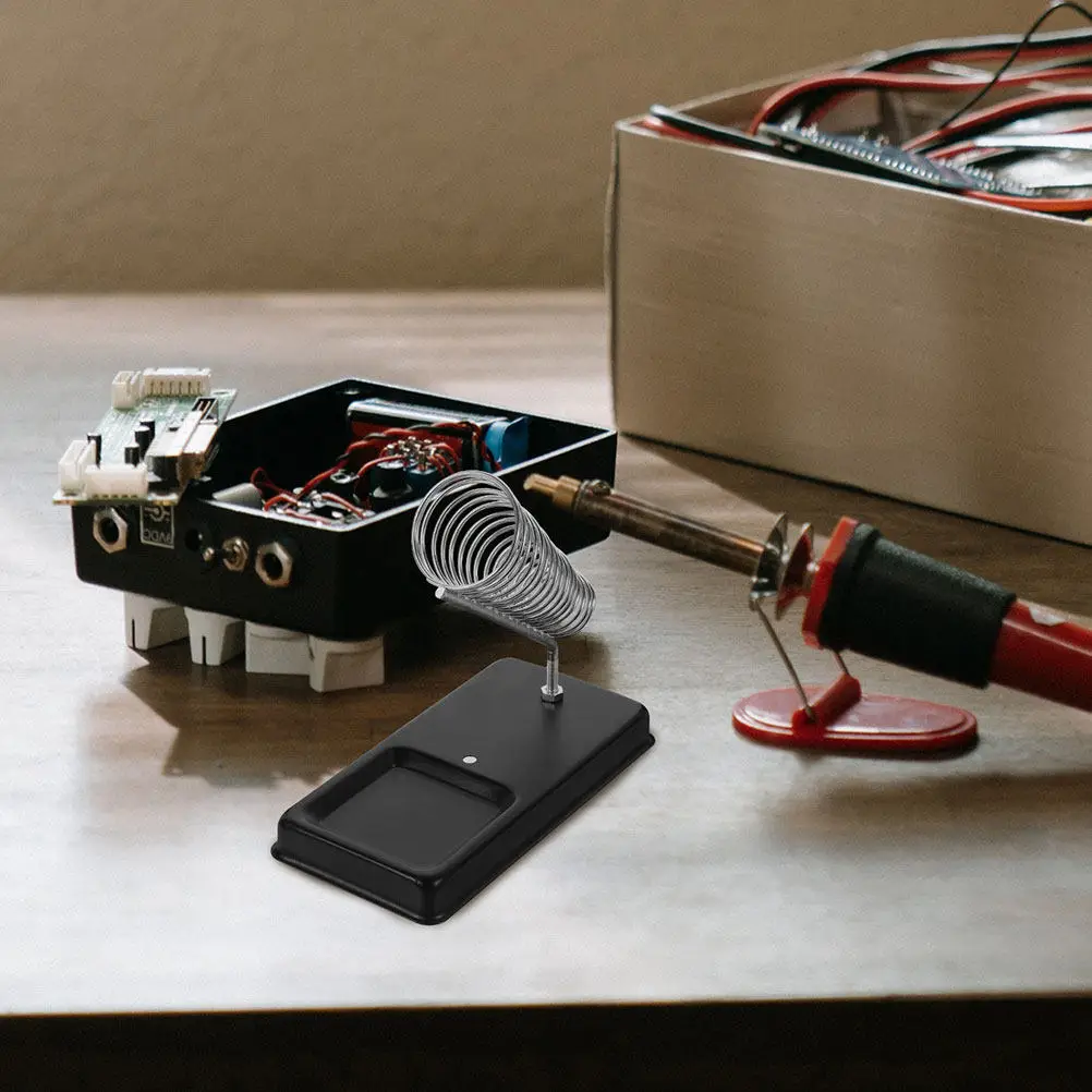 6個入りはんだごてスタンド、耐熱多機能ホルダー、diy電子機器修理はんだ付けステーション用