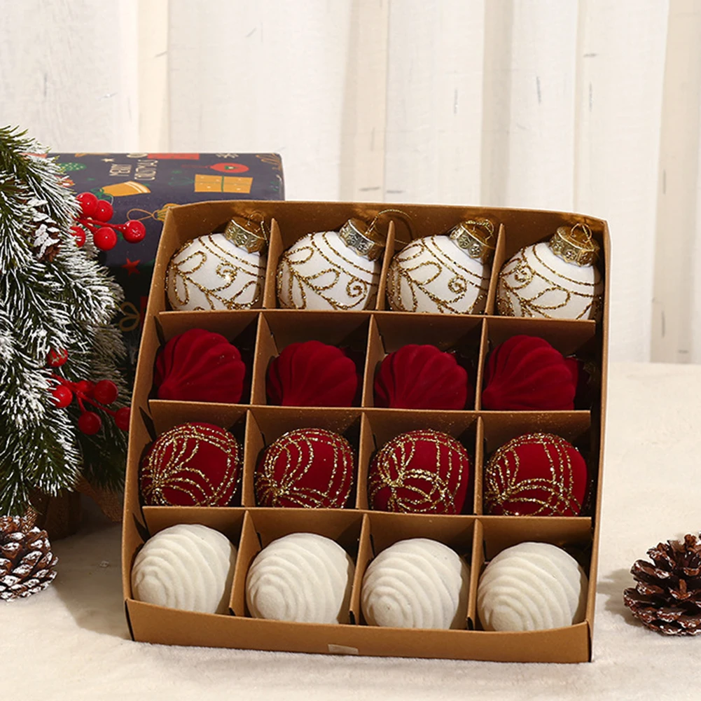 Innovative Design Decorative Ball Collection Featuring Luxurious Velvet Texture Perfect for Holiday Themed Events or Gatherings