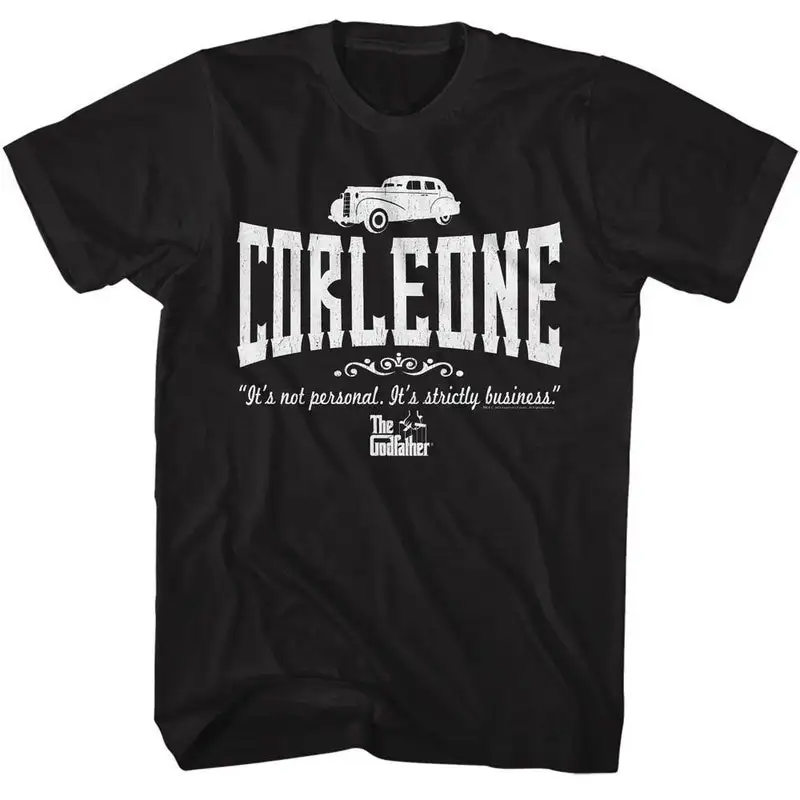 The Godfather Strictly Business Black T-Shirt