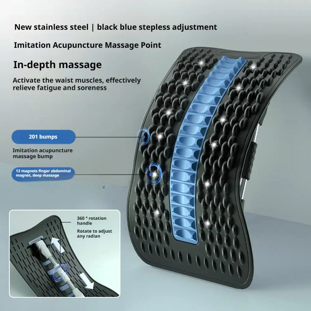 مغناطيس فقرات قطنية الاسترخاء الظهر نقالة الحدباء تصحيح الموقف تشكيل آلام الظهر الإغاثة الظهر مدلك الاستخدام المنزلي الجسم #2