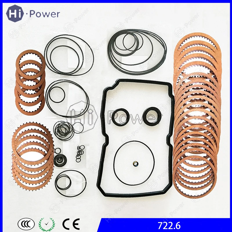 722.6 Automatic Transmission Clutch Overhaul Kit Friction Plate For Mercedes-Benz For 722.6 Gearbox Clutch Disc Repair Kit