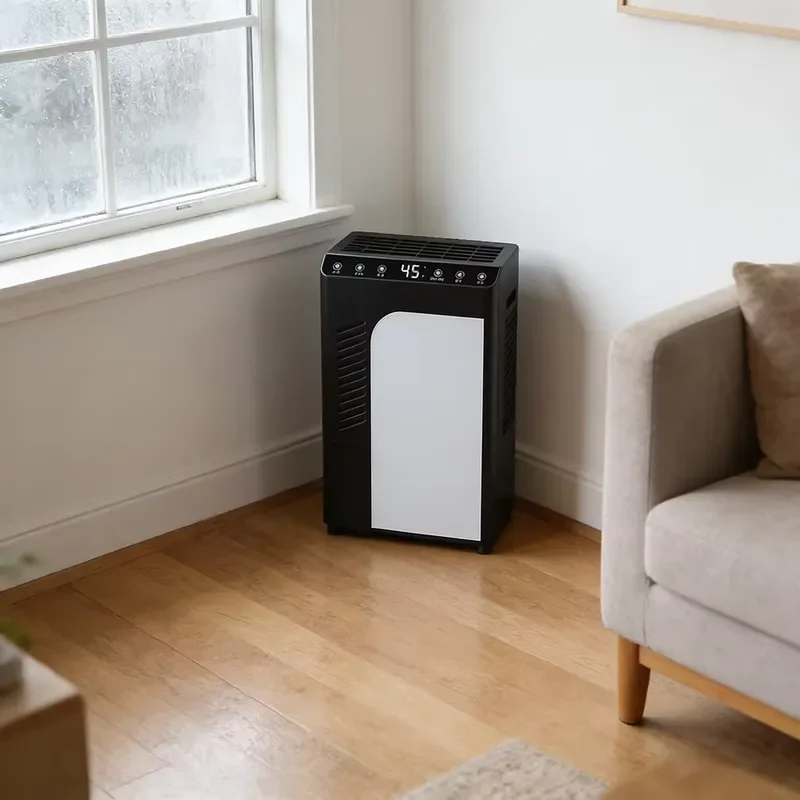 New Arrival 24H Timing Remote Control Air Dryer LED Display Dehumidifier with Defrost Function Use Low Noise