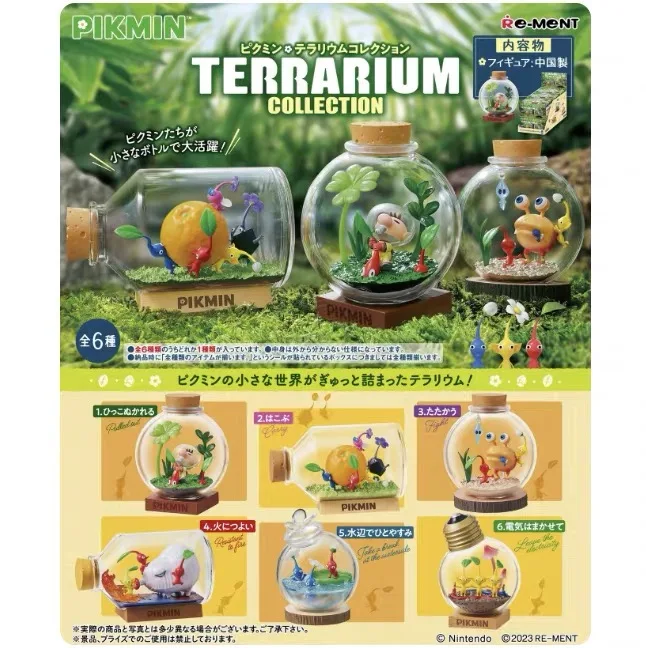 Hochwertige, sofort lieferbare Re-Ment Happy Home Pikmin V1 Serie Blindbox Miniatur-Szenen, niedliche Cartoon-Anime-Figuren, Spielzeug, Geburtstagsgeschenke – Detail 1