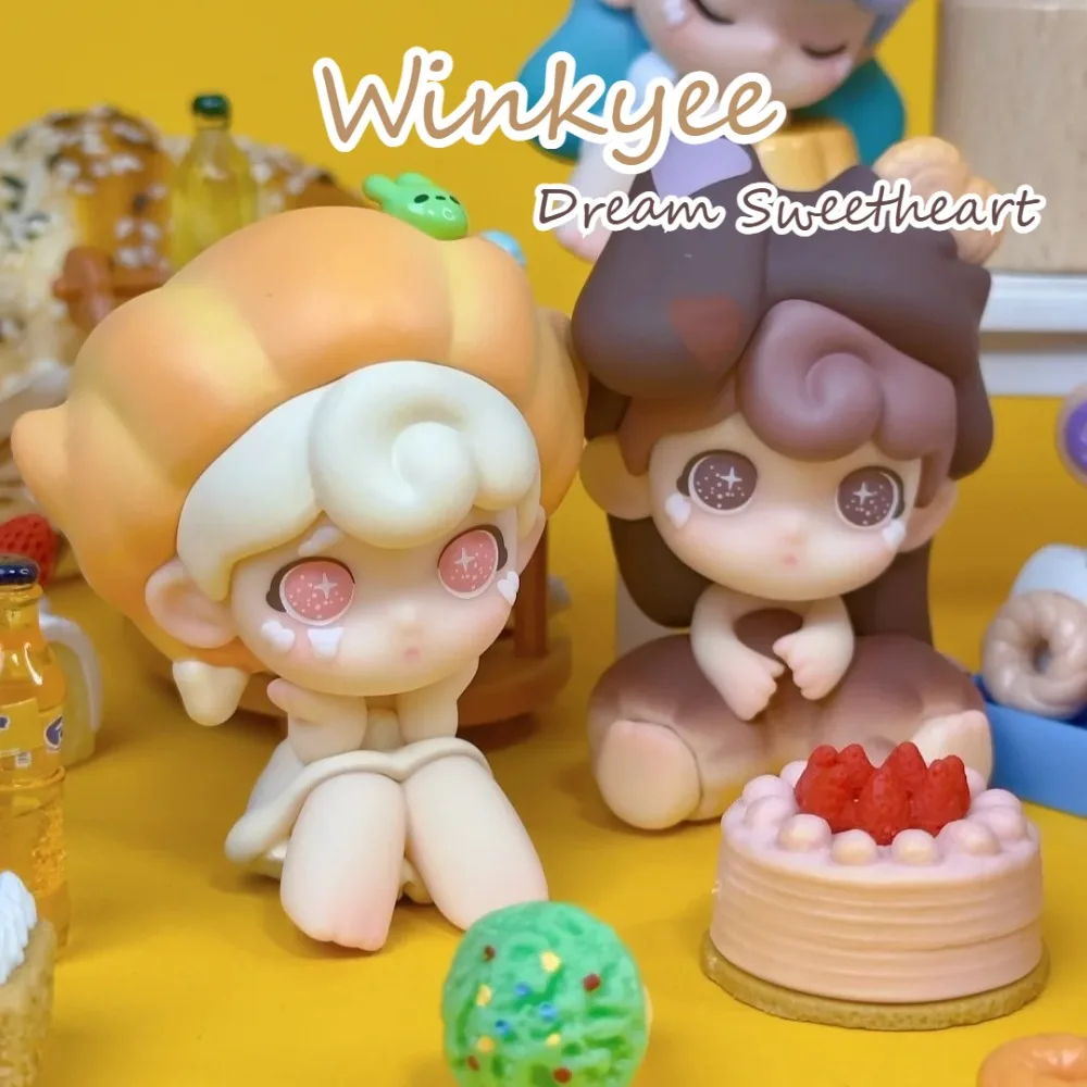 

Winkyee Dream Sweetheart Series Blind Box Vinyl Plush Toy Desktop Decoration Mystery Box Backpack Pendant Surprise Girl Gift