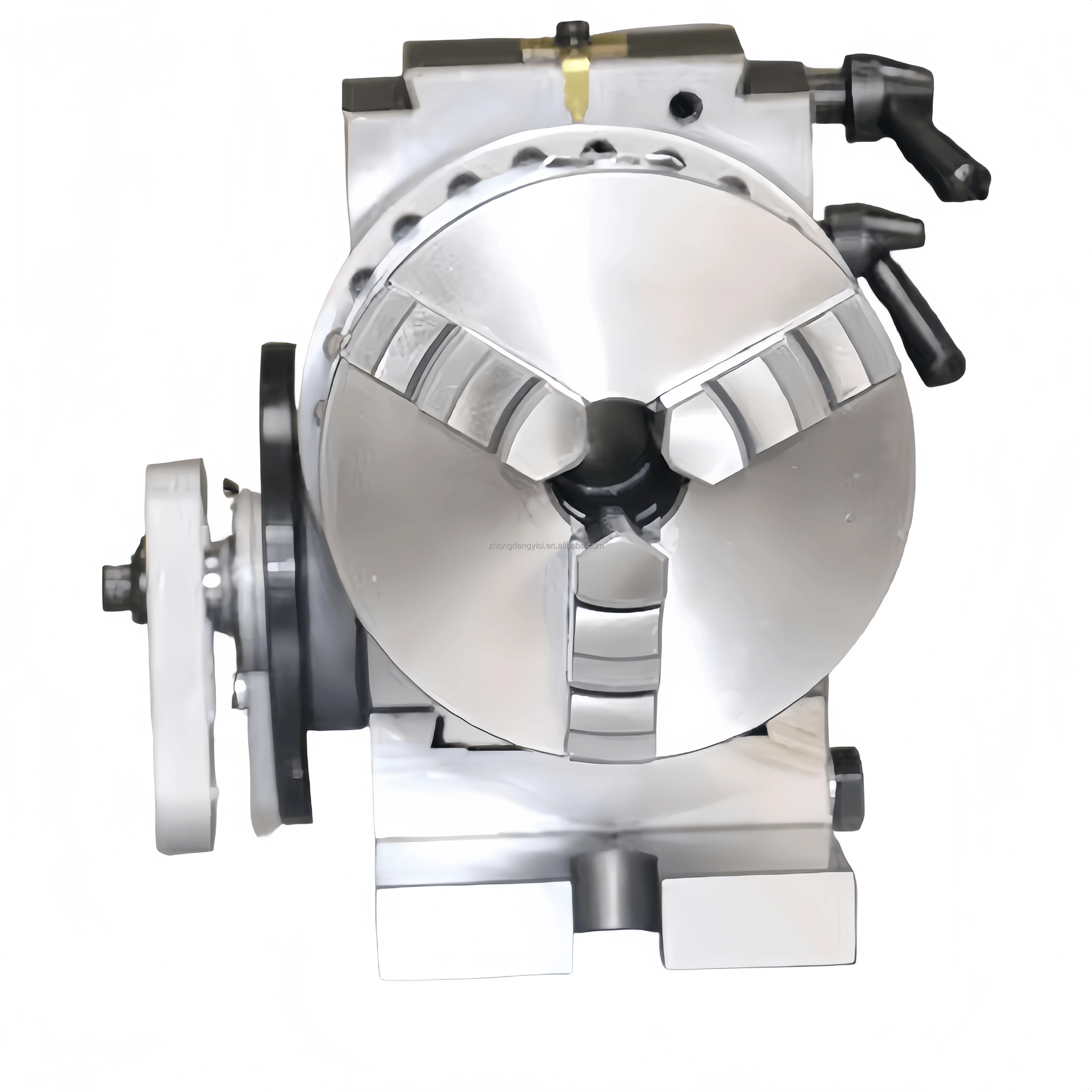 

Precision Semi Universal Dividing Head Set with 3-Jaw Chuck Tailstock Indexing Plates for Milling Drilling CNC Machine Tools