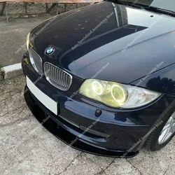 For Bmw E81 E82 E87 E88 Front Bumper Splitter Lip Spoiler Diffuser 118d 120i 120d 123d 125i Non-M Tech 2007-2013 Bodykits Tuning