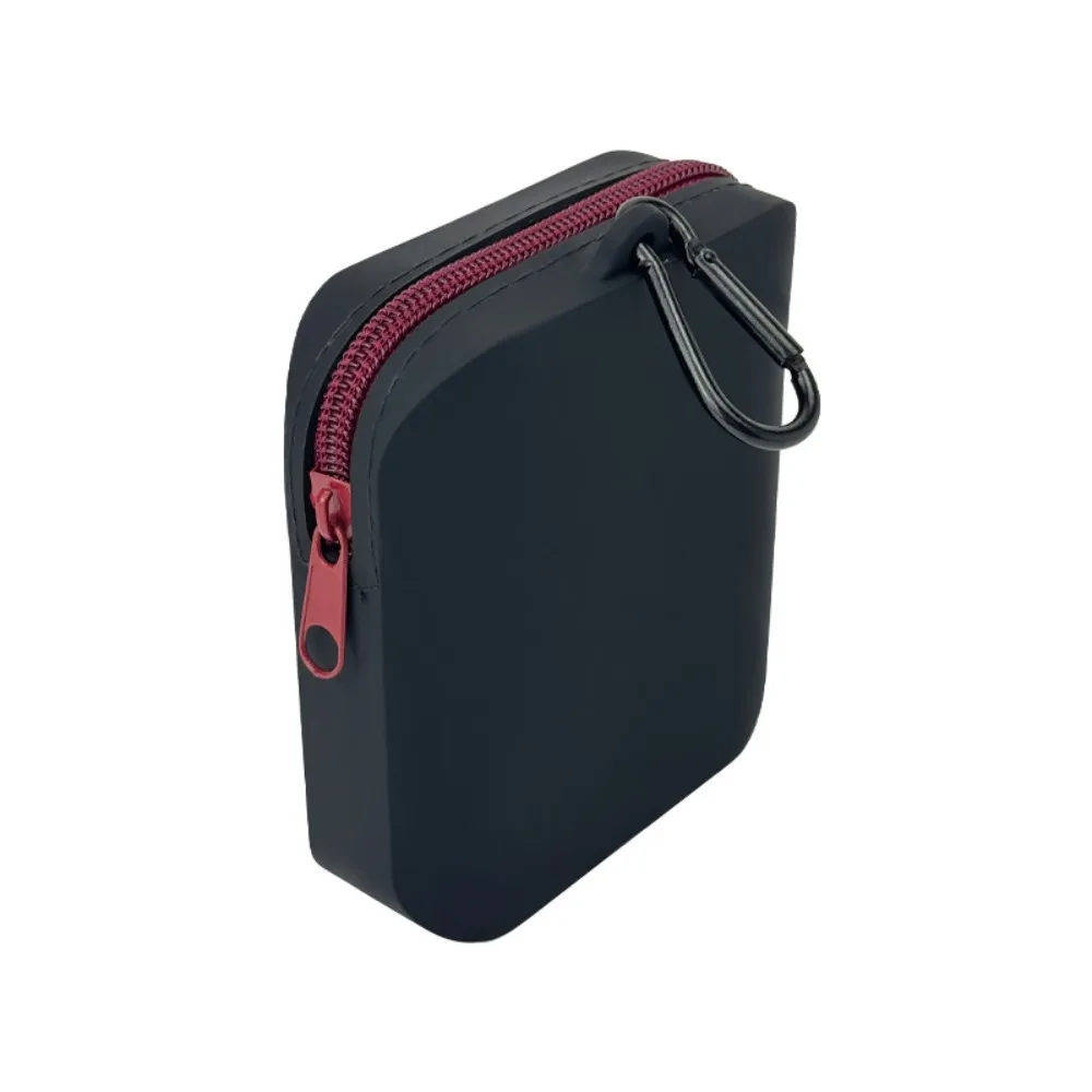 New Multifunction Rectangular Wallet Silicone Waterproof Storage Bag Space Saving Snack Bag Women
