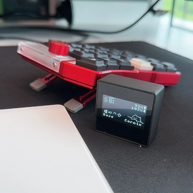 In stock Cornix Split Keyboard Custom Bluetooth Wired Multicolor Series SupportVIAL/CNC  Left and Right Hand Keyboard
