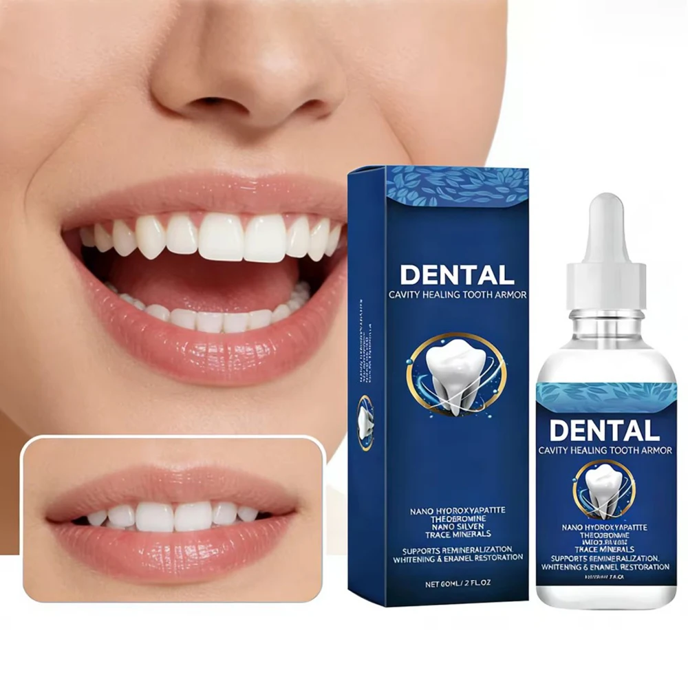 60ml Tooth Care Liquid Gum Protection Stain Plaque Remover Deep Cleaning Yellow Tartar Oral Care Essence Daily Oral Tooth Care