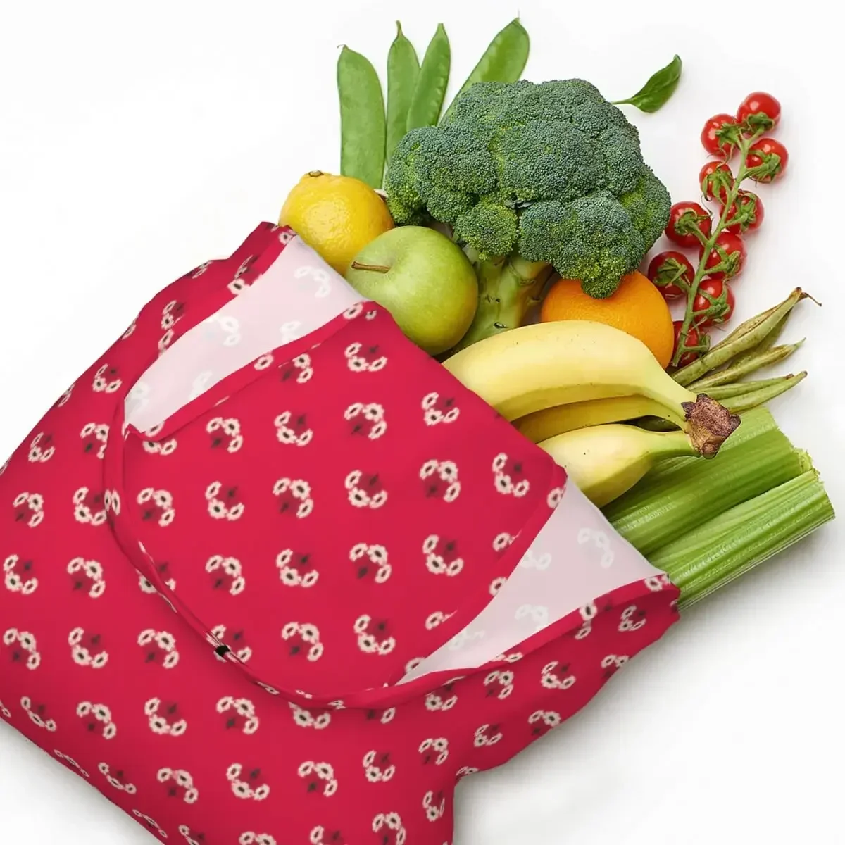 

Geranium продуктовая сумка-тоут для покупок женская Orla Kiely парусиновая сумка-шоппер на плечо сумки большой вместимости сумки